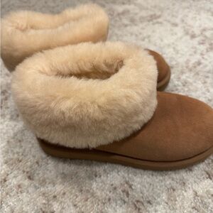 UGG Tan Ankle Booties
